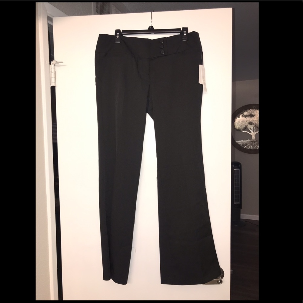 Black Bootcut Business Pants